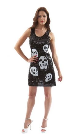 FDW Buy Skull Sequin Buy Womens Costumes