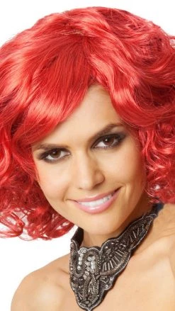 Wig Outlet Spicy Rihanna Wig Red