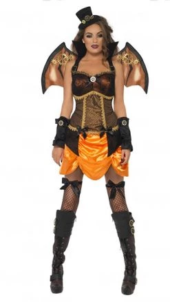 Smiffys Buy Womens Costumes Buy Steampunk Victorian Sexy Bat