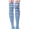 Smiffys Striped Stockings Anchors Away