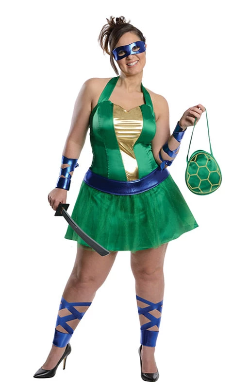 Rubies Buy Womens Costumes Buy Sassy Leonardo Plus Size TMNT 1 Rubies Buy Womens Costumes Buy Sassy Leonardo Plus Size TMNT