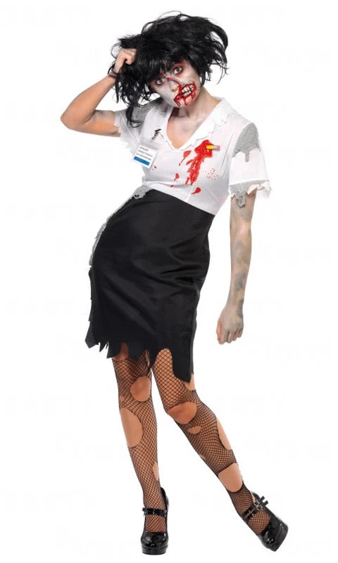 Smiffys Buy Worked To Death Office Zombie Buy Womens Costumes 1 Smiffys Buy Worked To Death Office Zombie Buy Womens Costumes